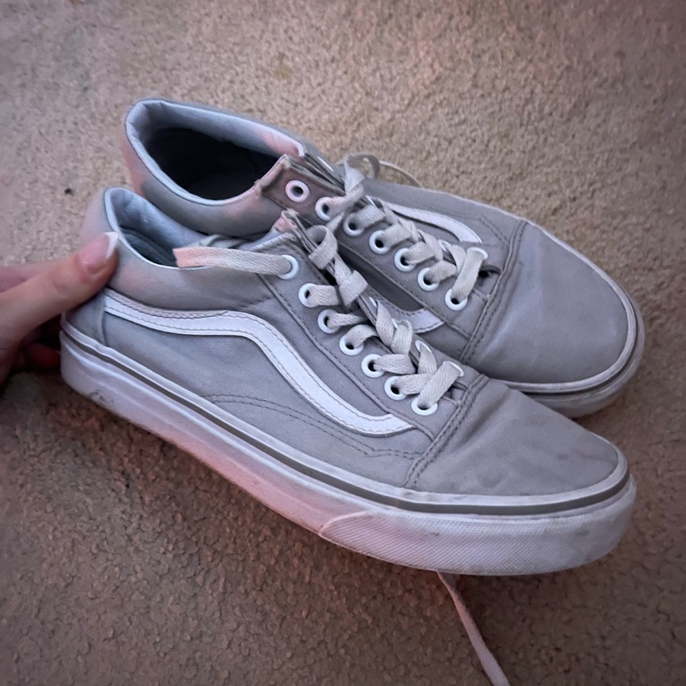 Grey vans